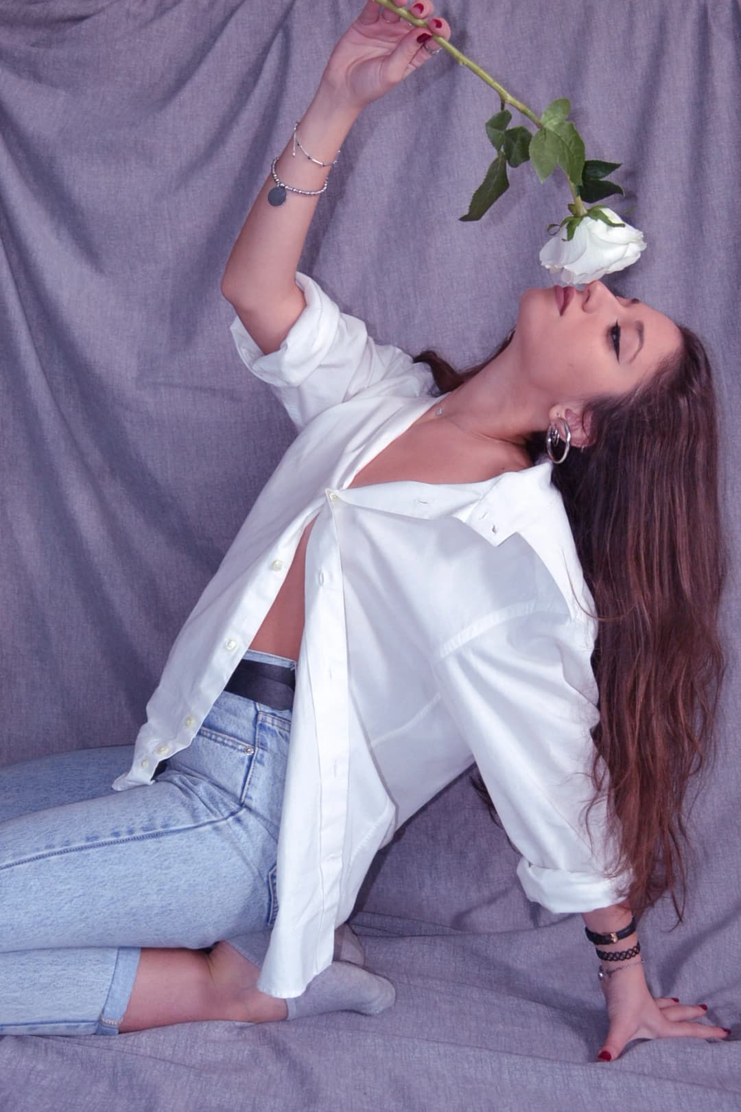 black white portrait